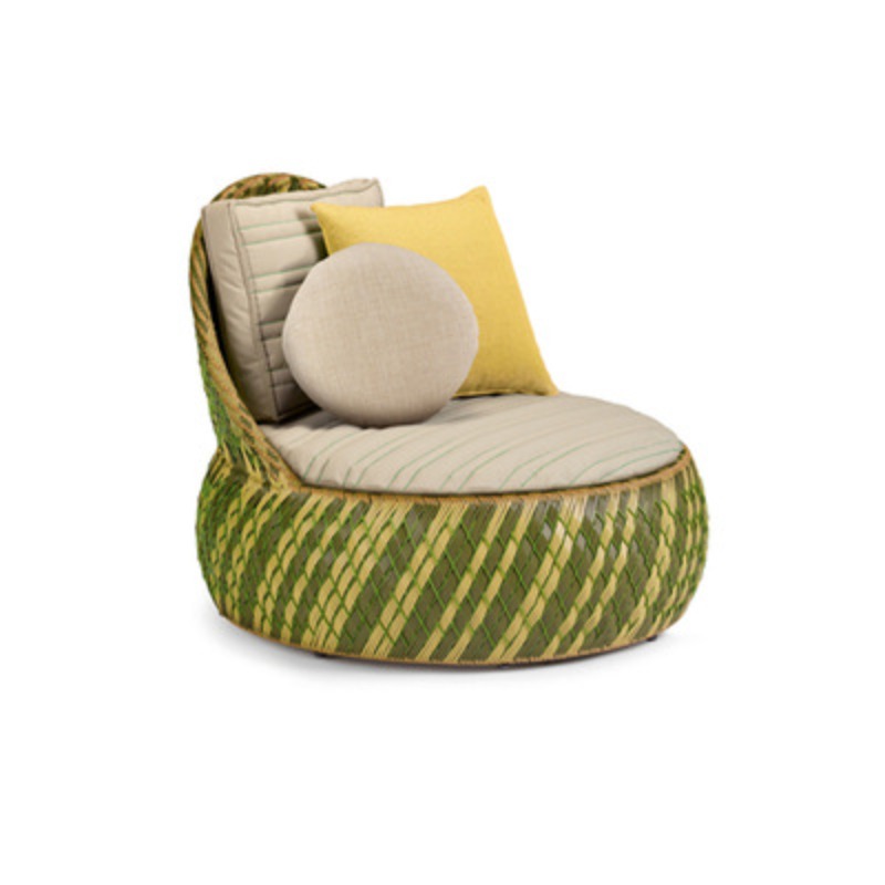 Outdoor Furniture Hotel - Rattan sofa coffee table combination, hotel