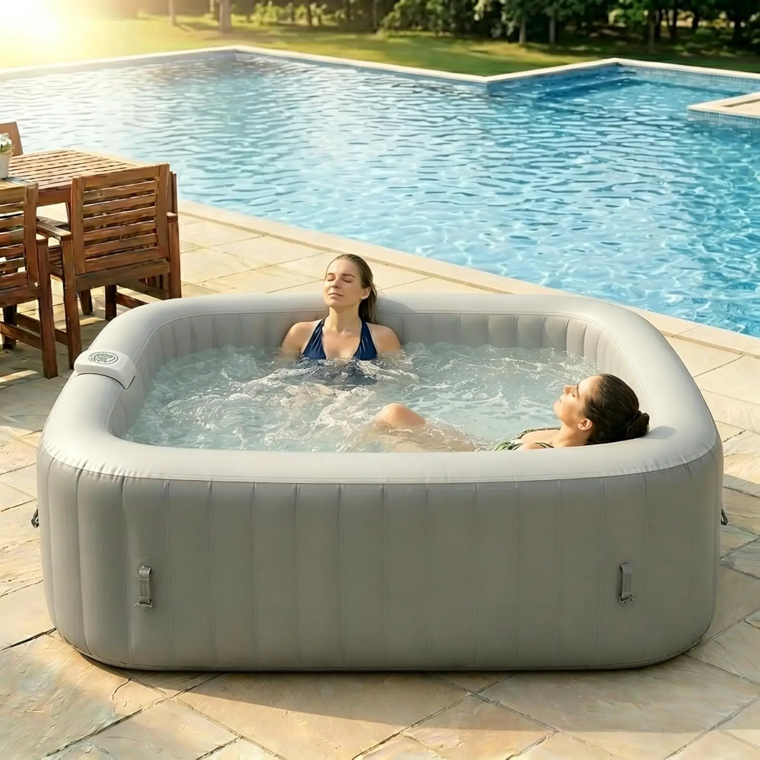 Inflatable Hot Tub - Inflatable Hot Tub 4 6 Person