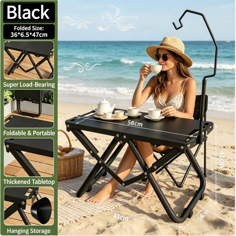 Outdoor Furniture Australia - Home Household Portable Folding Camping Table