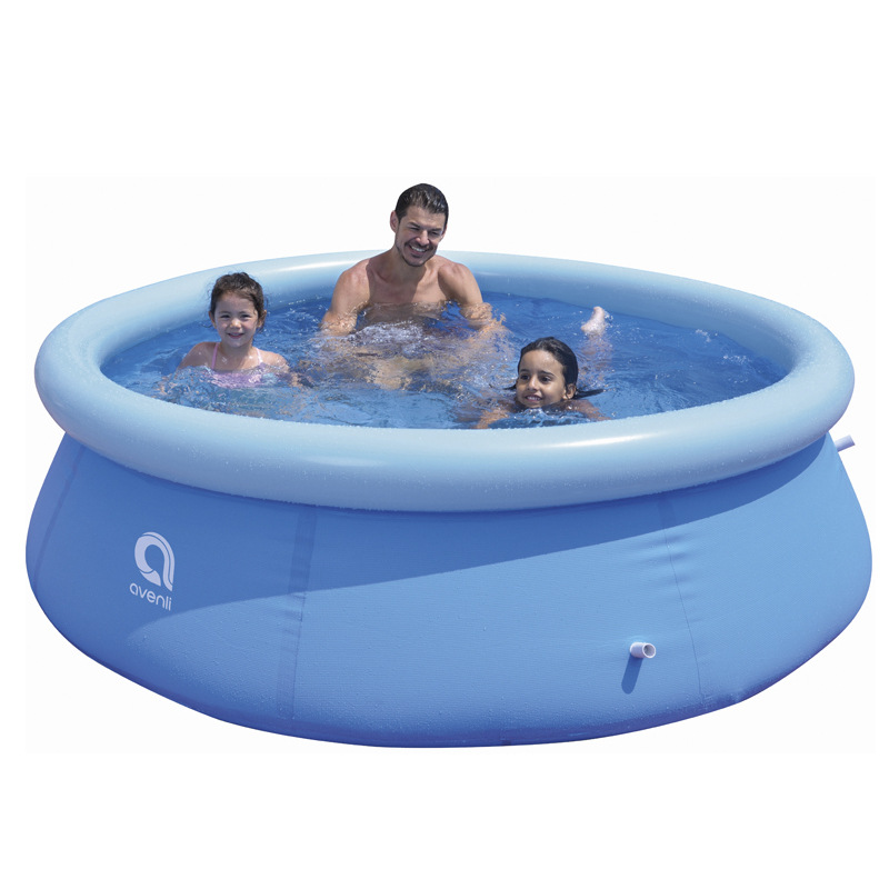 Inflatable Hot Tub - Round Inflatable Frame Pool Durable PVC