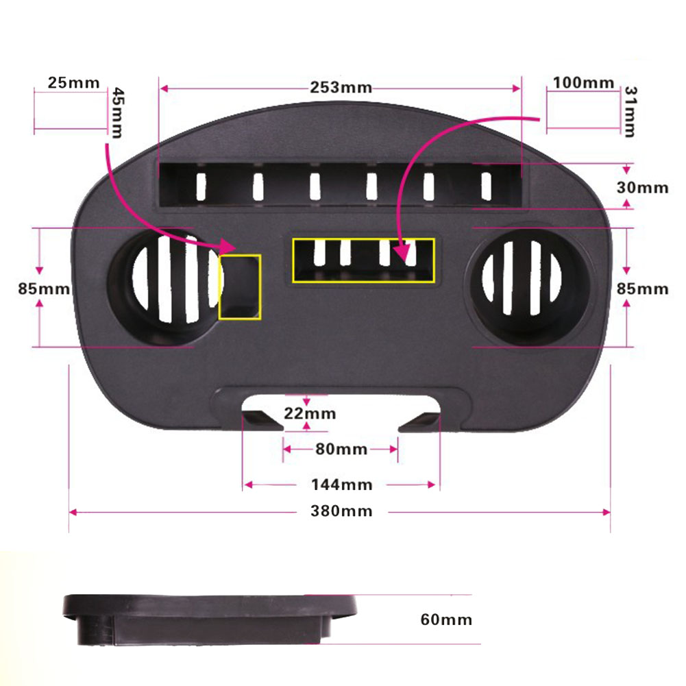 Clip On Cup Holder With Mobile - Outdoor Furniture Australia のレビューと価格
