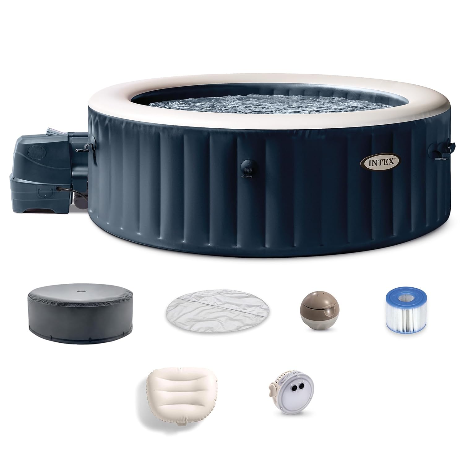 PureSpa Plus 6 Person Round In - Inflatable Hot Tub のレビューと価格