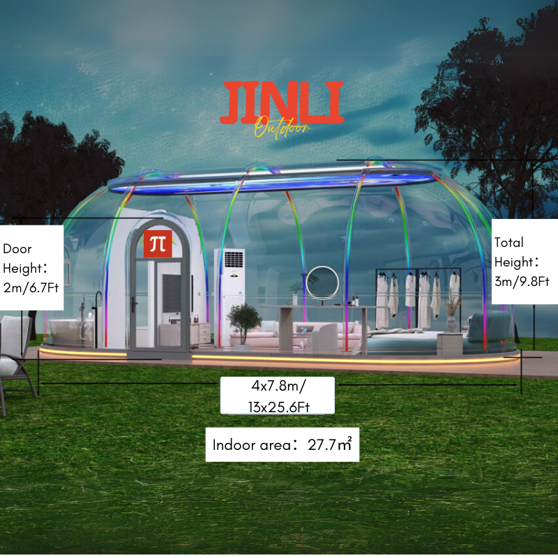 7.8-Meter Transparent Starry P - Outdoor Furniture Hotel のレビューと価格