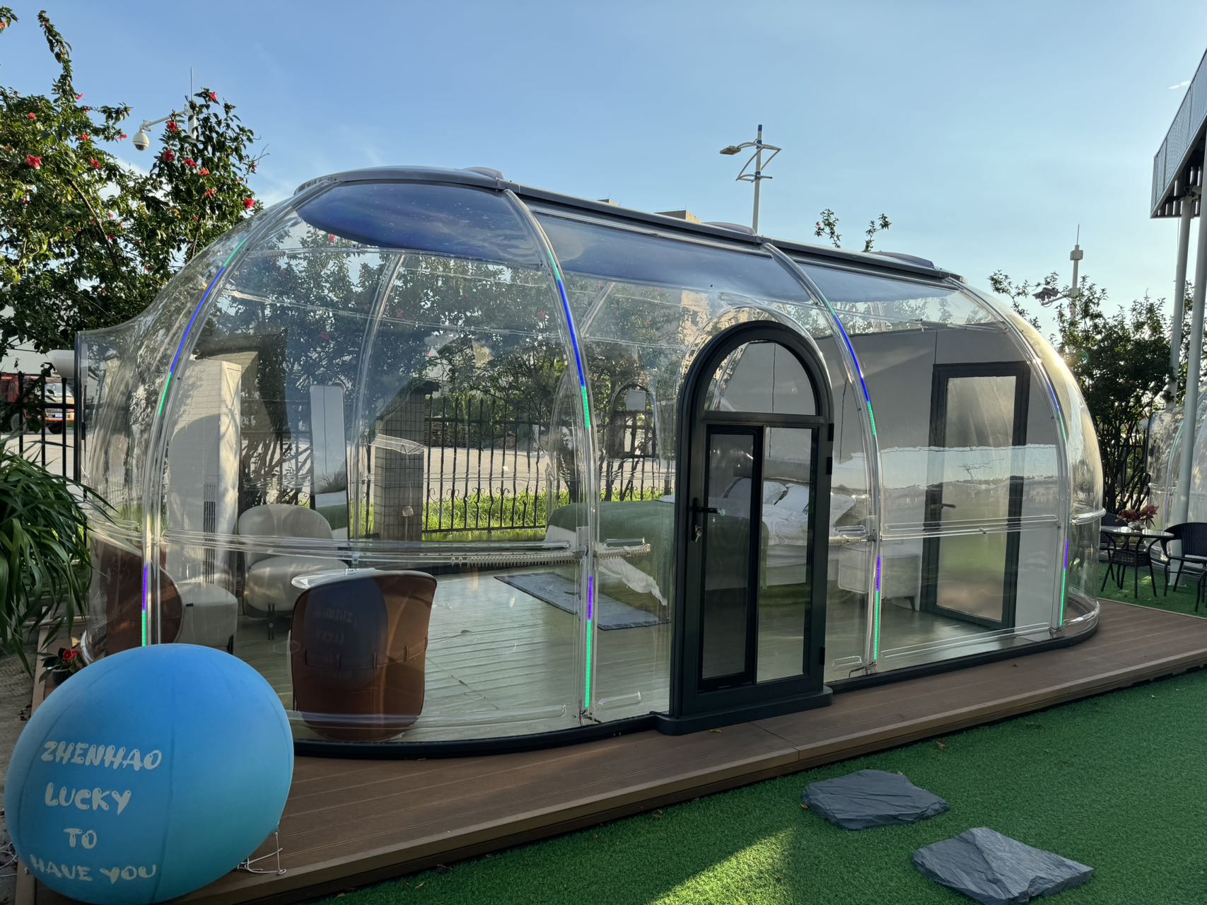 7.8-Meter Transparent Starry P - Outdoor Furniture Hotel のレビューと価格