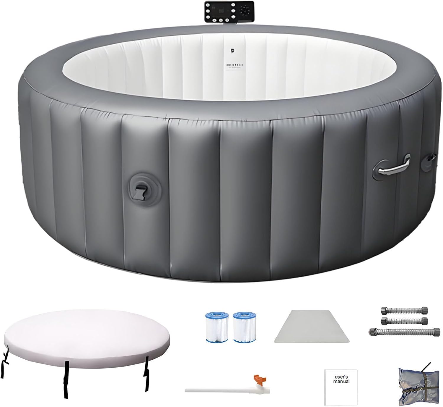 Inflatable Hot Tub 4 6 Person  - Inflatable Hot Tub のレビューと価格