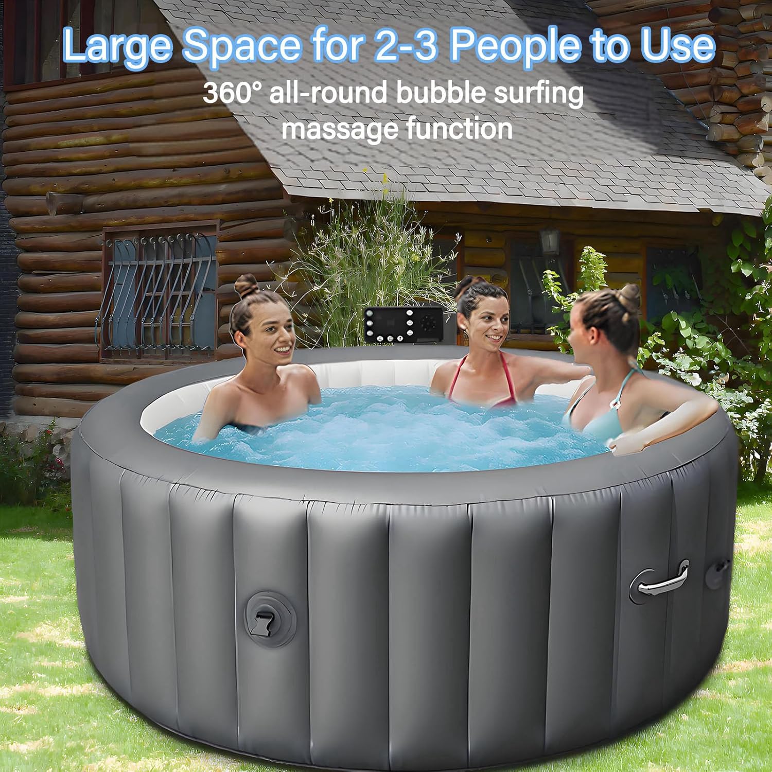Inflatable Hot Tub 4 6 Person  - Inflatable Hot Tub のレビューと価格