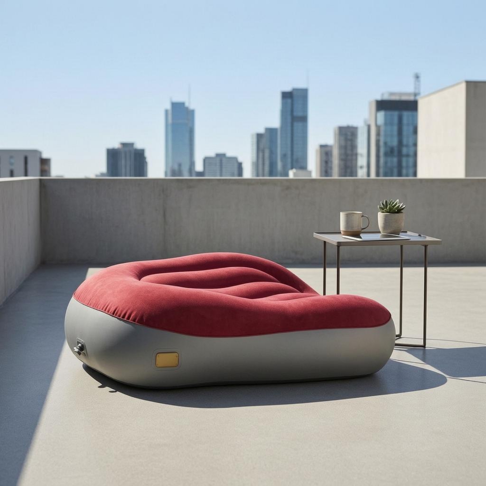 Single-Person Inflatable Sofa  - Outdoor Furniture Lounge のレビューと価格