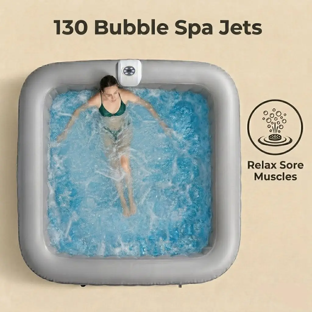 Inflatable Hot Tub 4 6 Person  - Inflatable Hot Tub のレビューと価格