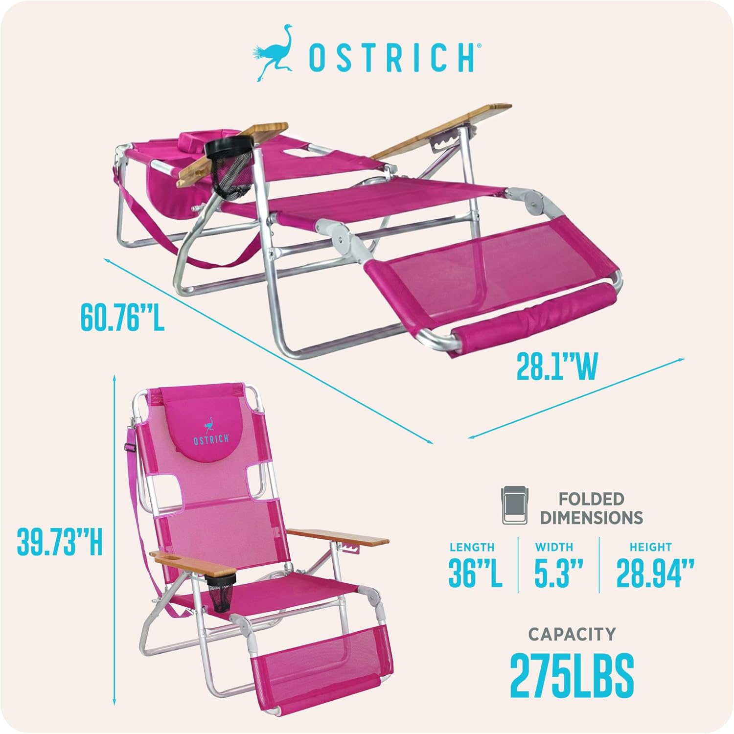 Lightweight Beach Reclining Lo - Outdoor Furniture Lounge のレビューと価格