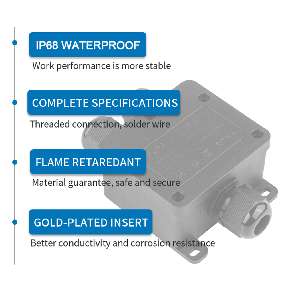 IP68 Outdoor Waterproof Juncti - Outdoor Furniture Outlet のレビューと価格