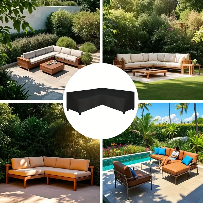 Anti-UV L-shaped Outdoor Sofa  - Outdoor Furniture L Shape のレビューと価格