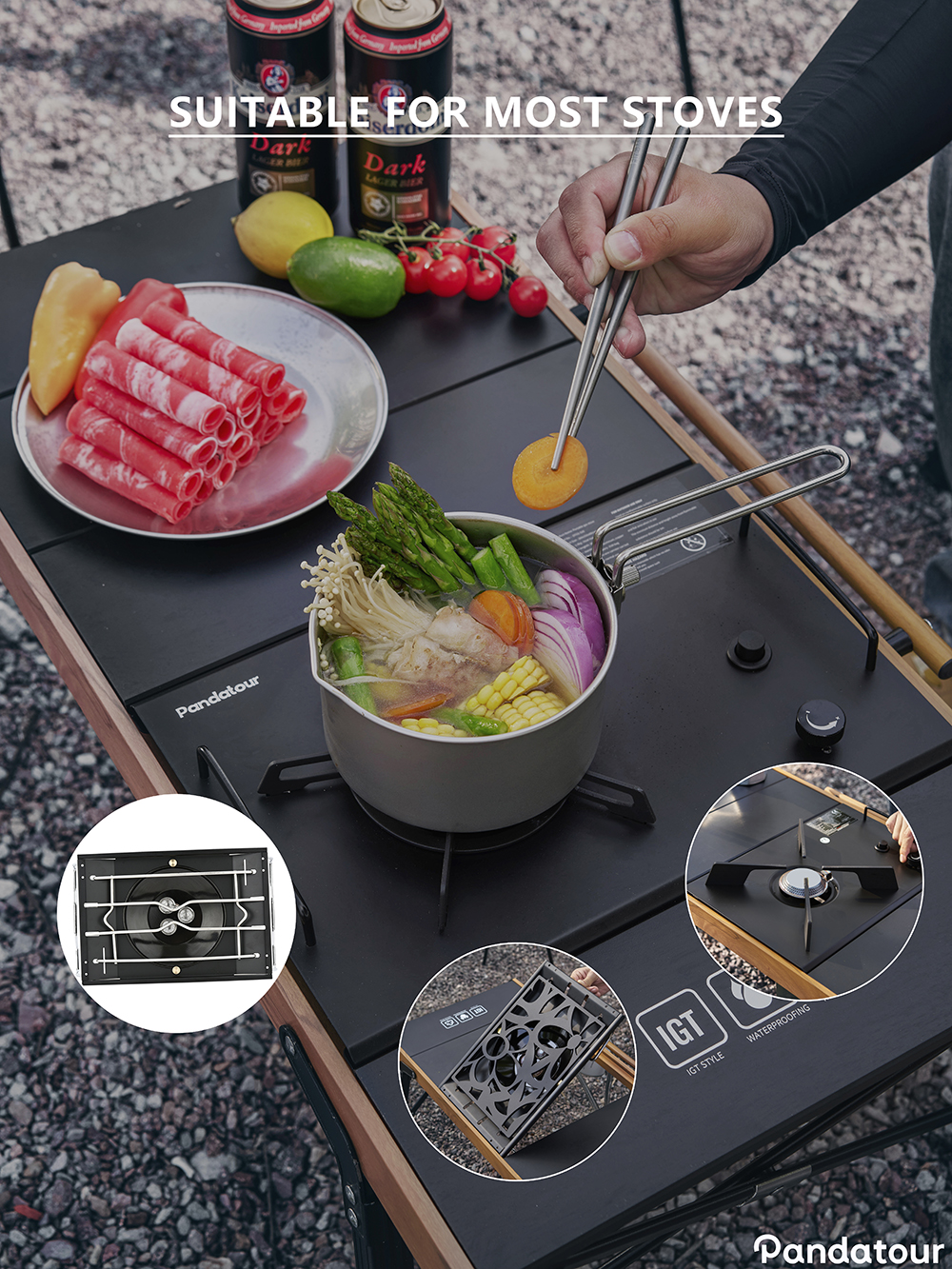 Pandatour IGT Camping Table Fo - Outdoor Furniture Australia のレビューと価格