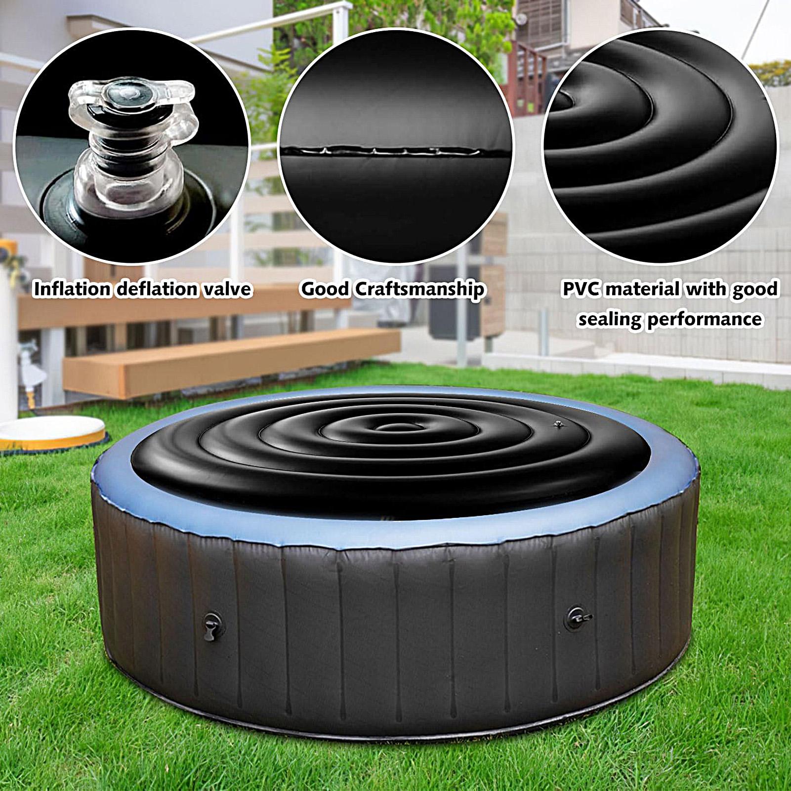 Inflatable Hot Tub Cover Round - Inflatable Hot Tub のレビューと価格
