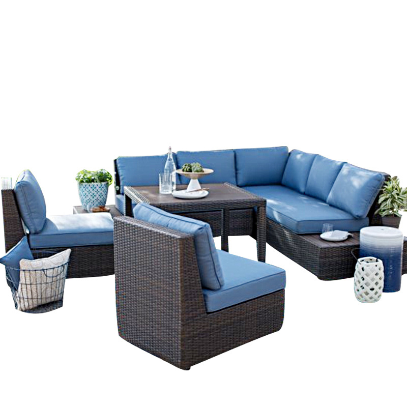 Outdoor Sofa Courtyard Rattan  - Outdoor Furniture Hotel のレビューと価格