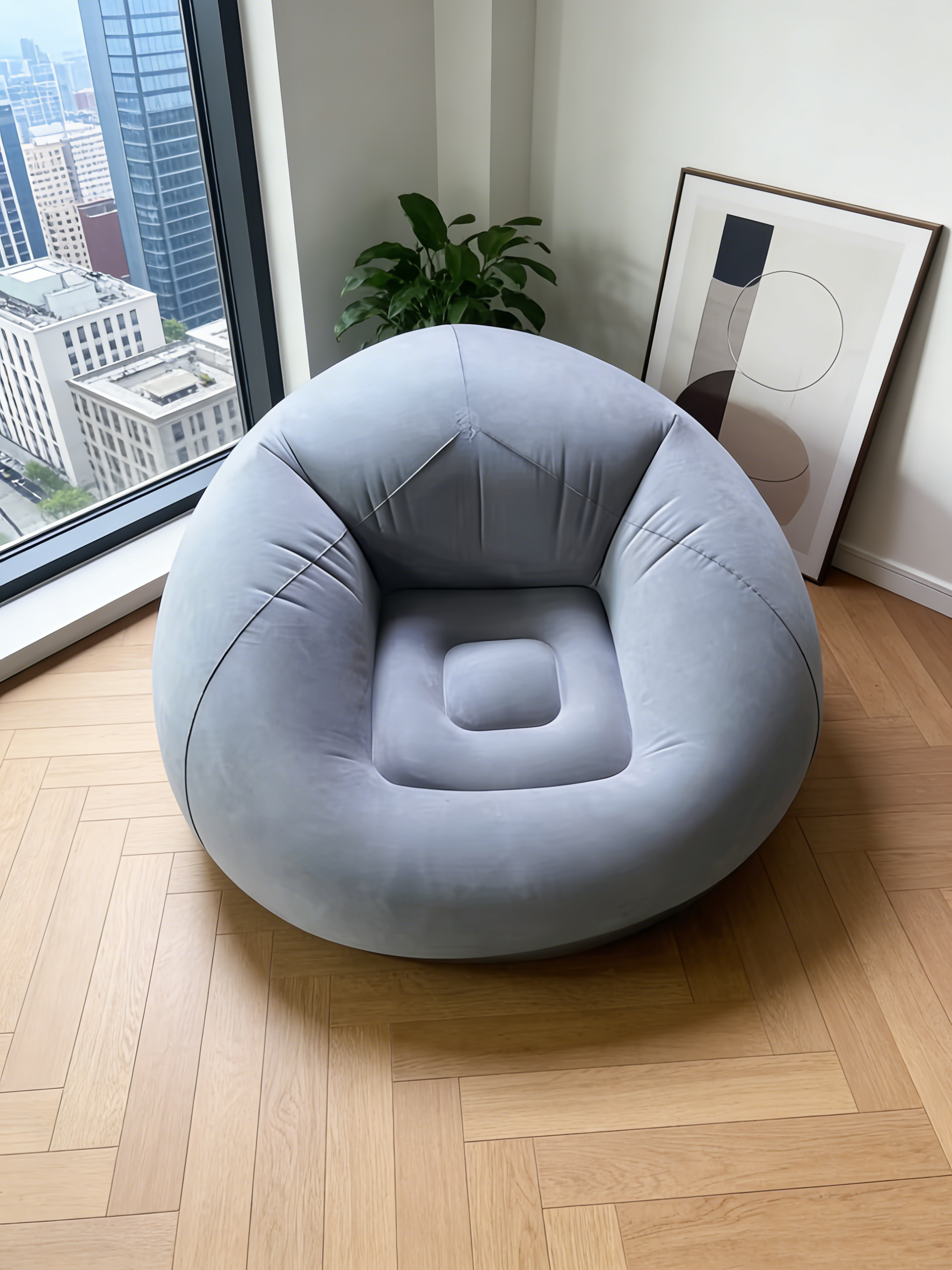 Portable Inflatable Round Air  - Outdoor Furniture Lounge のレビューと価格