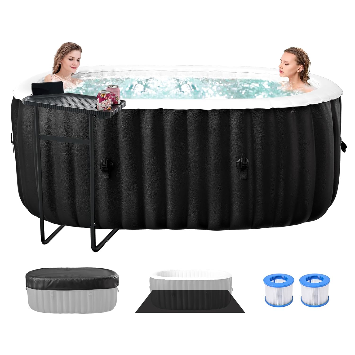 2 Person Inflatable Hot Tub wi - Inflatable Hot Tub のレビューと価格