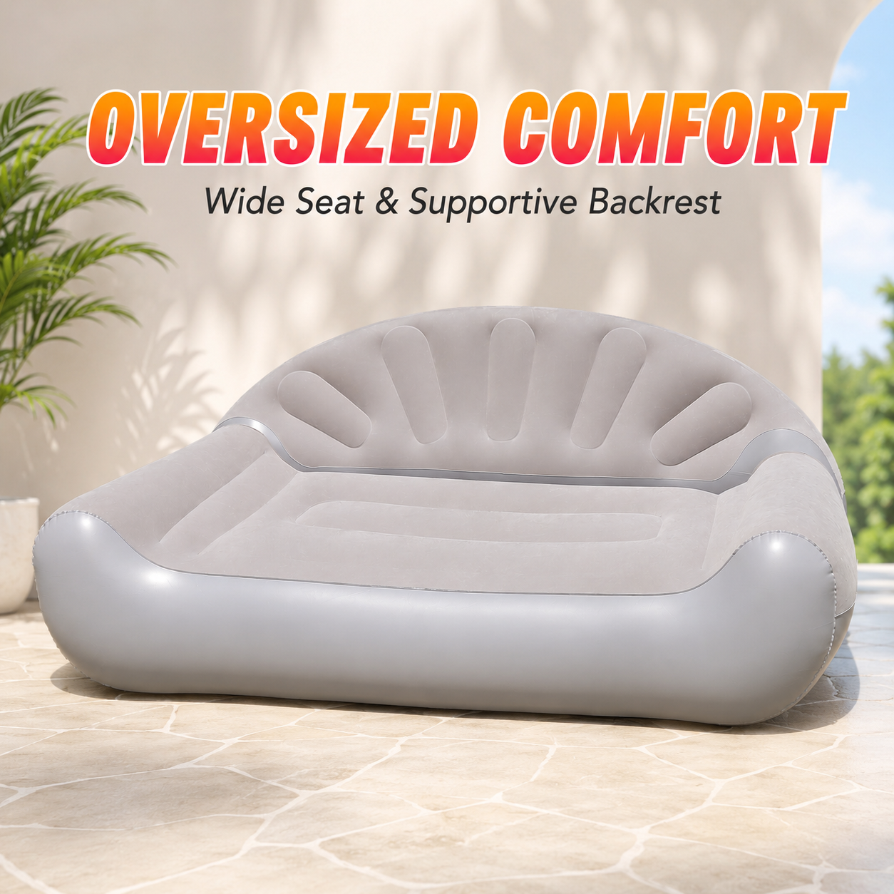 1PC Inflatable Lounge Sofa, Ou - Outdoor Furniture Lounge のレビューと価格