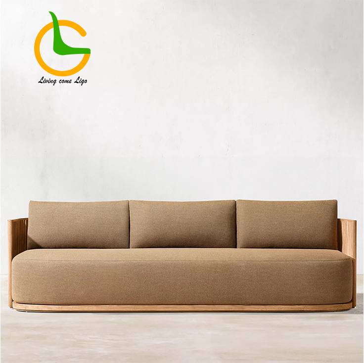 Luxury L-shaped Teak Wood Outd - Outdoor Furniture Hotel のレビューと価格